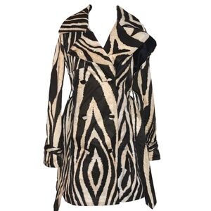 Roberto Cavalli Tiger Trench Coat